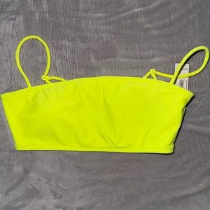 Neon bikini top
